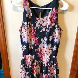 GAP Blue Floral Dress